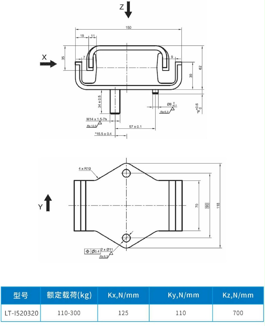 ENGINE FRONT MOUNT發(fā)動機前支撐