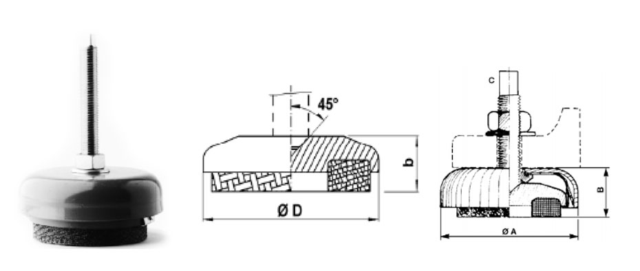 V43 - V46H全金屬機器安裝件