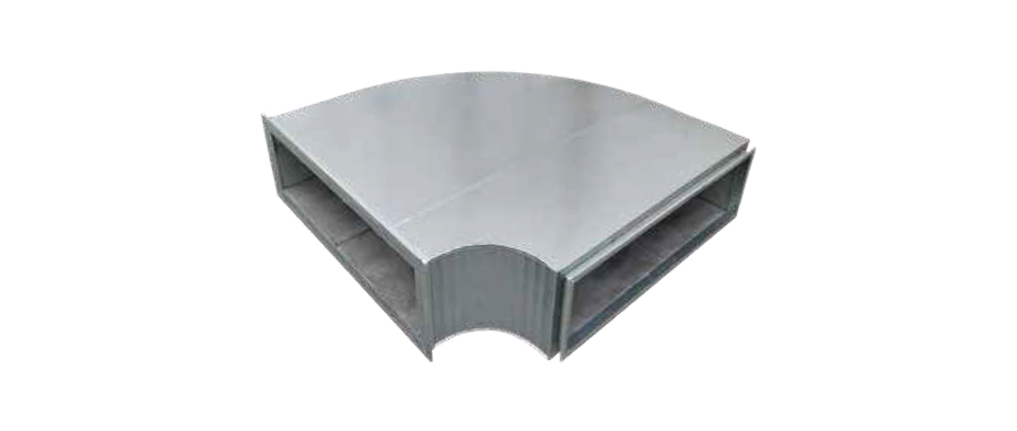 JNG-S30、JNG-S50系列消聲風(fēng)管水平彎頭