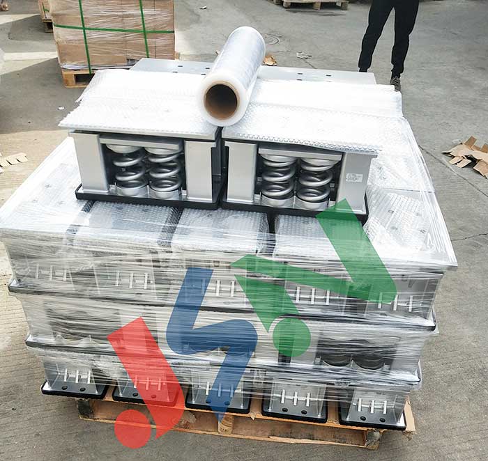 寧波新世界項(xiàng)目選用金諾減震臺(tái)座配套阻尼彈簧減振器案例！