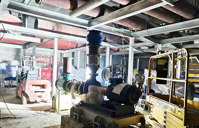 杭州蕭山機(jī)場(chǎng)三期T4航站樓主機(jī)房安裝金諾水泵減震器案例！