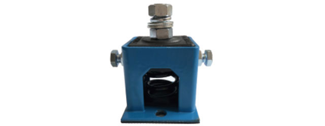 如何在大型設(shè)備上安裝彈簧減振器？